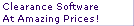 Clearance Software
At Amazing Prices!