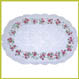 Printed Floral Lace Vinyl Runners Design #2
