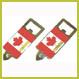 Canada Flag Can Puncher & Bottle Opener