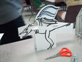 Un dragon en papier