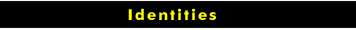 Identities Title